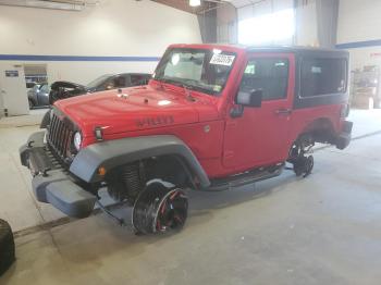  Salvage Jeep Wrangler