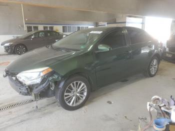  Salvage Toyota Corolla