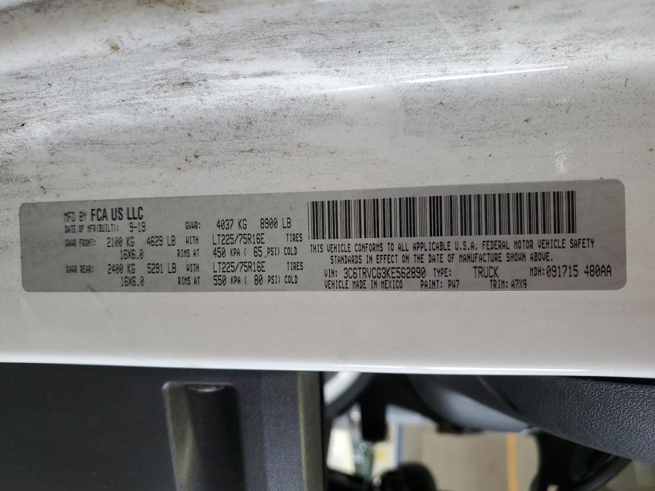 Ram Promaster 2500 High Image 12