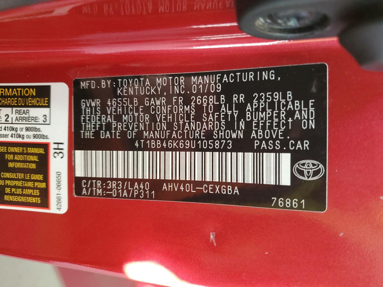 Toyota Camry Hybrid Image 8