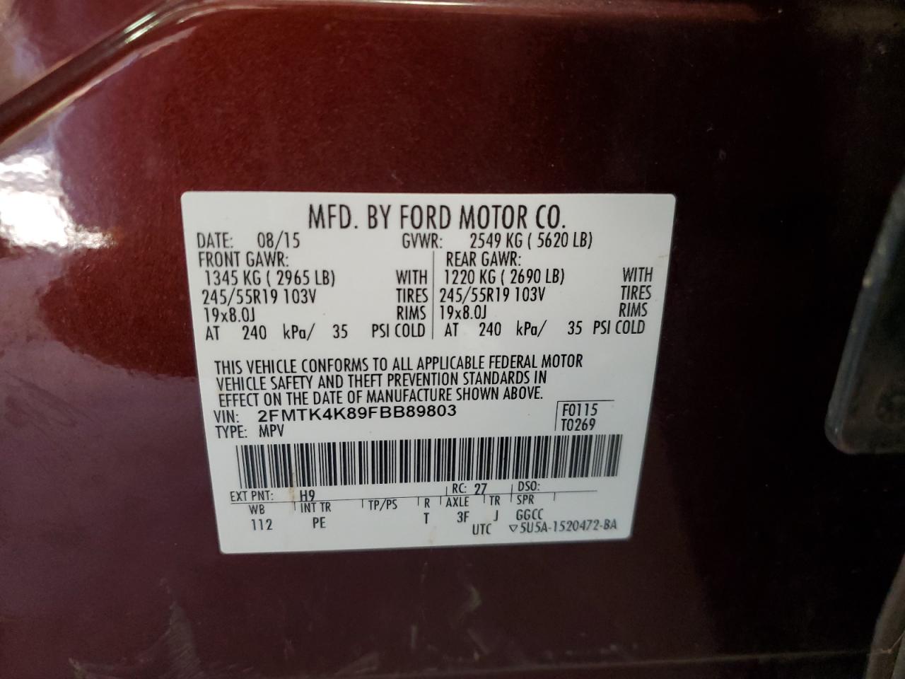 Ford Edge Titanium Image 7