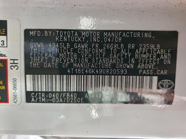 Toyota Camry Base Image 12