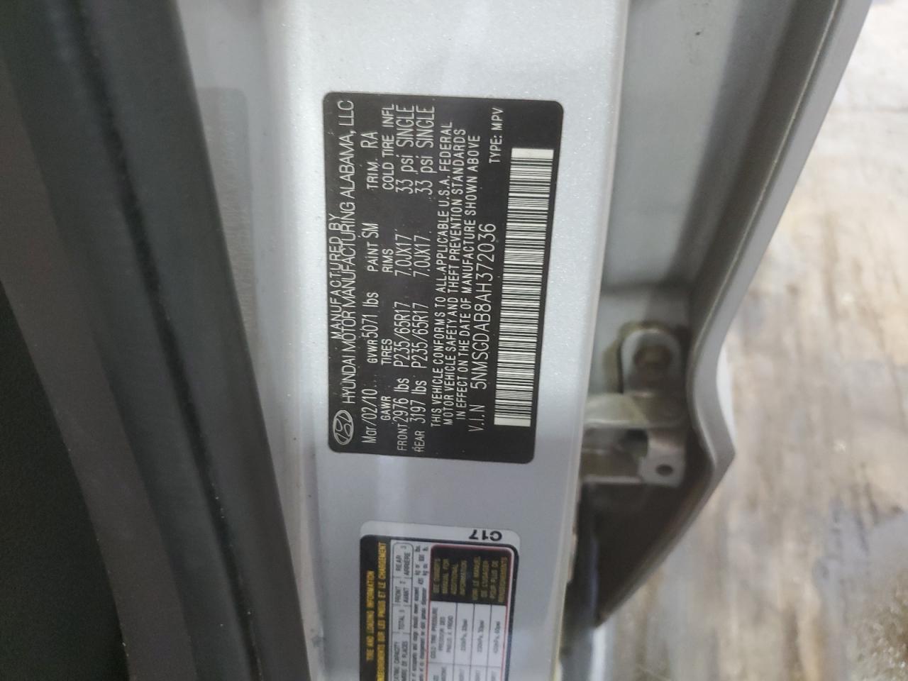 Hyundai SANTA FE Gls Image 12