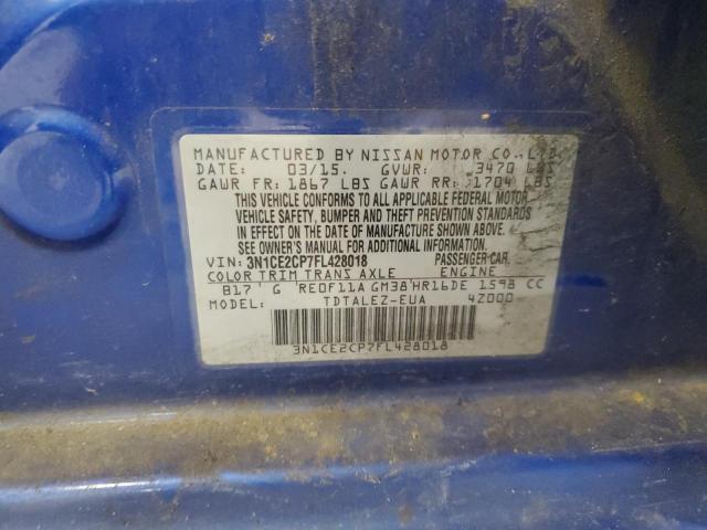 Nissan Versa S Image 10