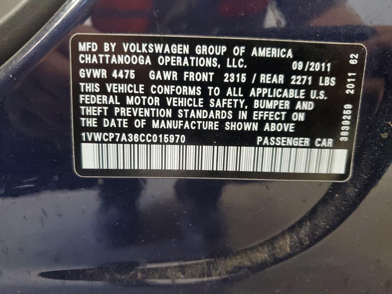 Volkswagen Passat Sel Image 12