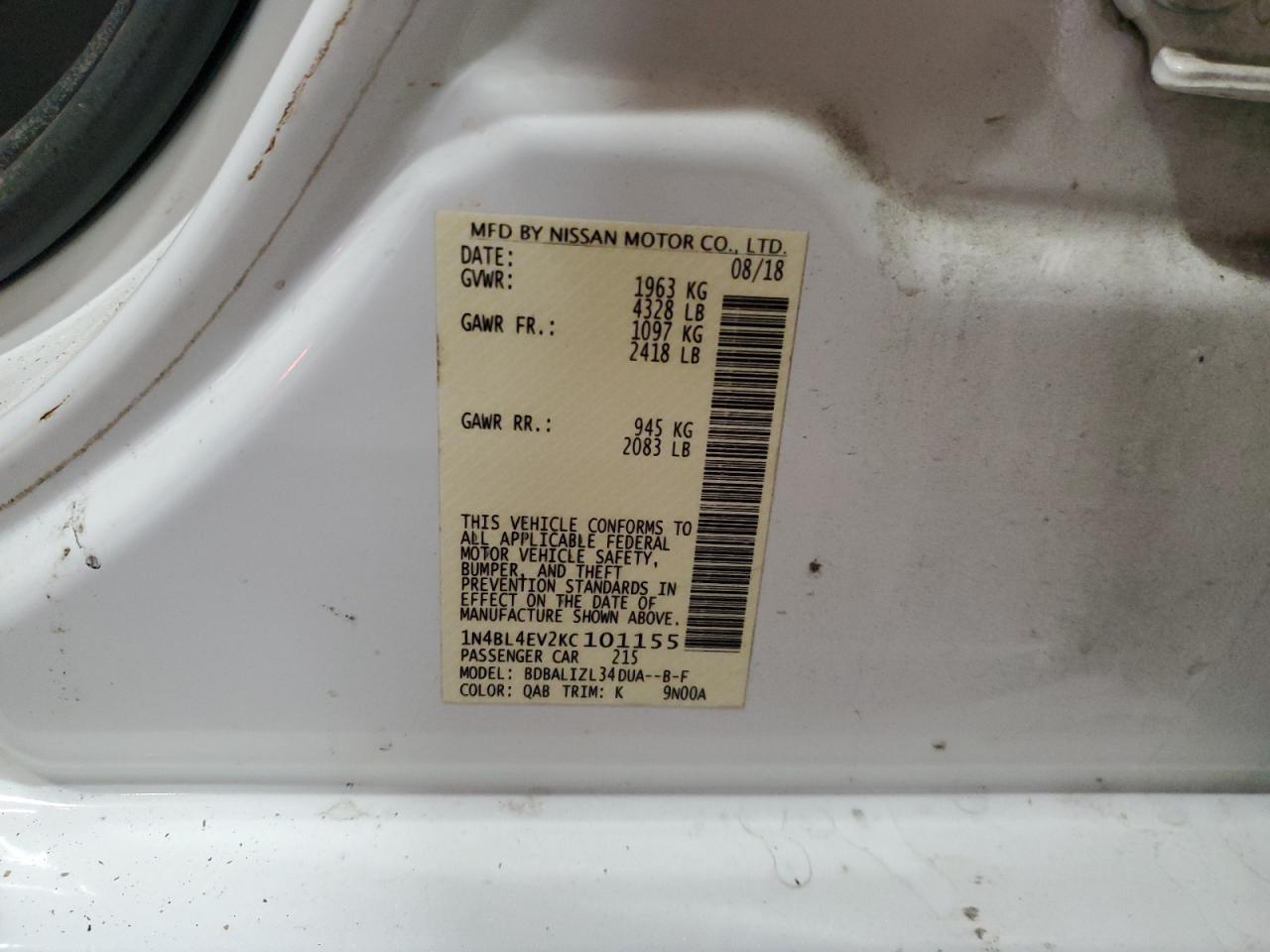 Nissan Altima Sl Image 12