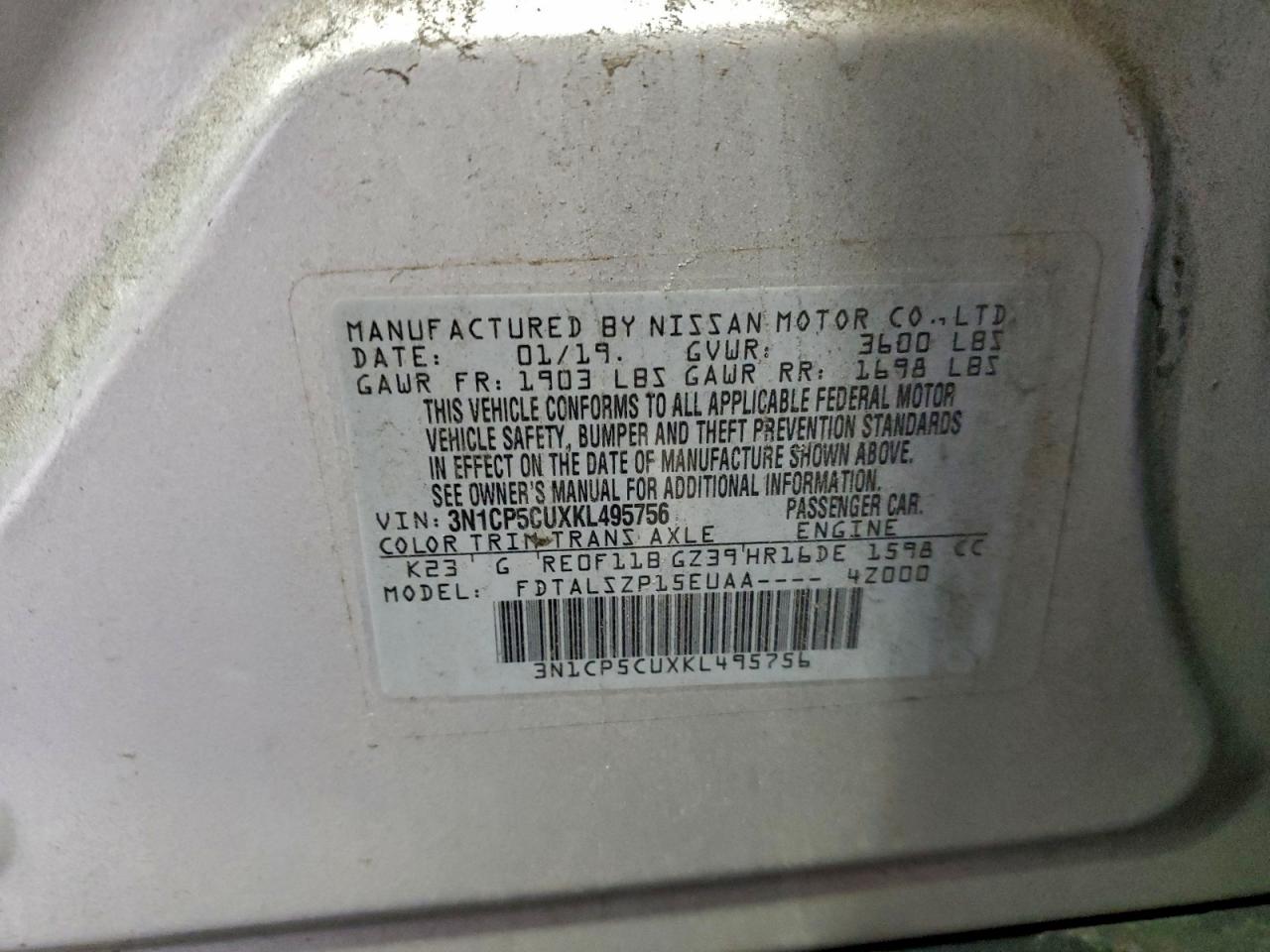 Nissan Kicks S Image 12