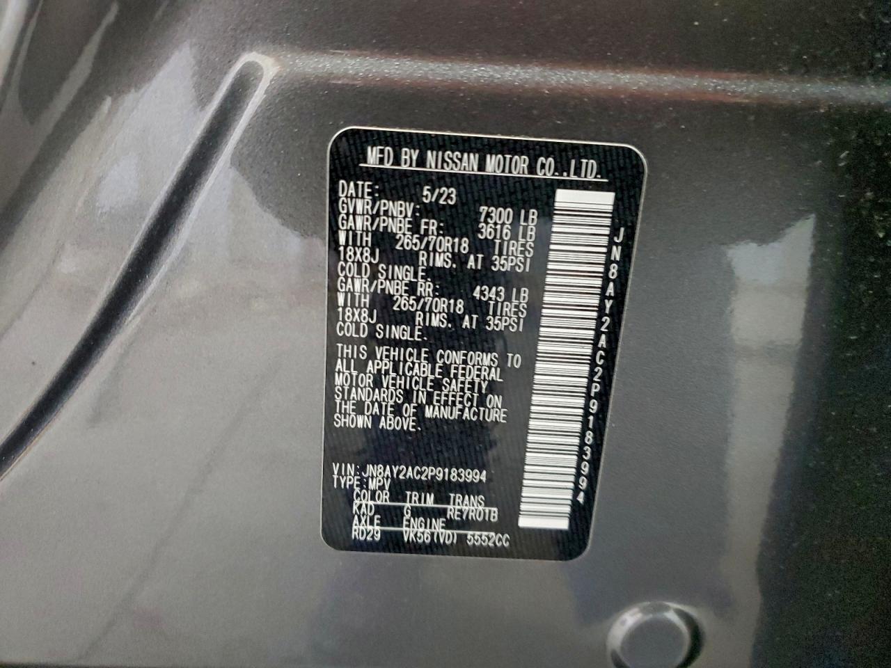 Nissan Armada S Image 9