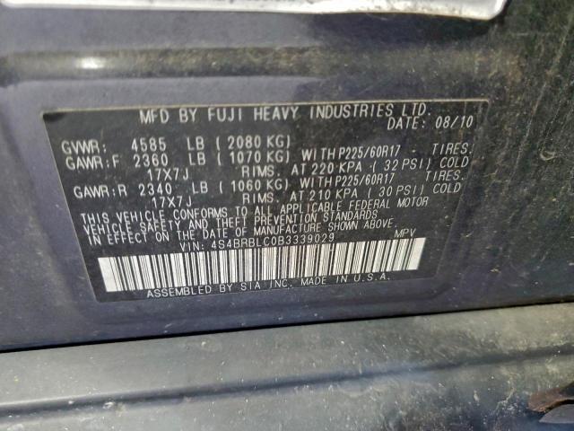 Subaru Legacy 2.5i Limited Image 10