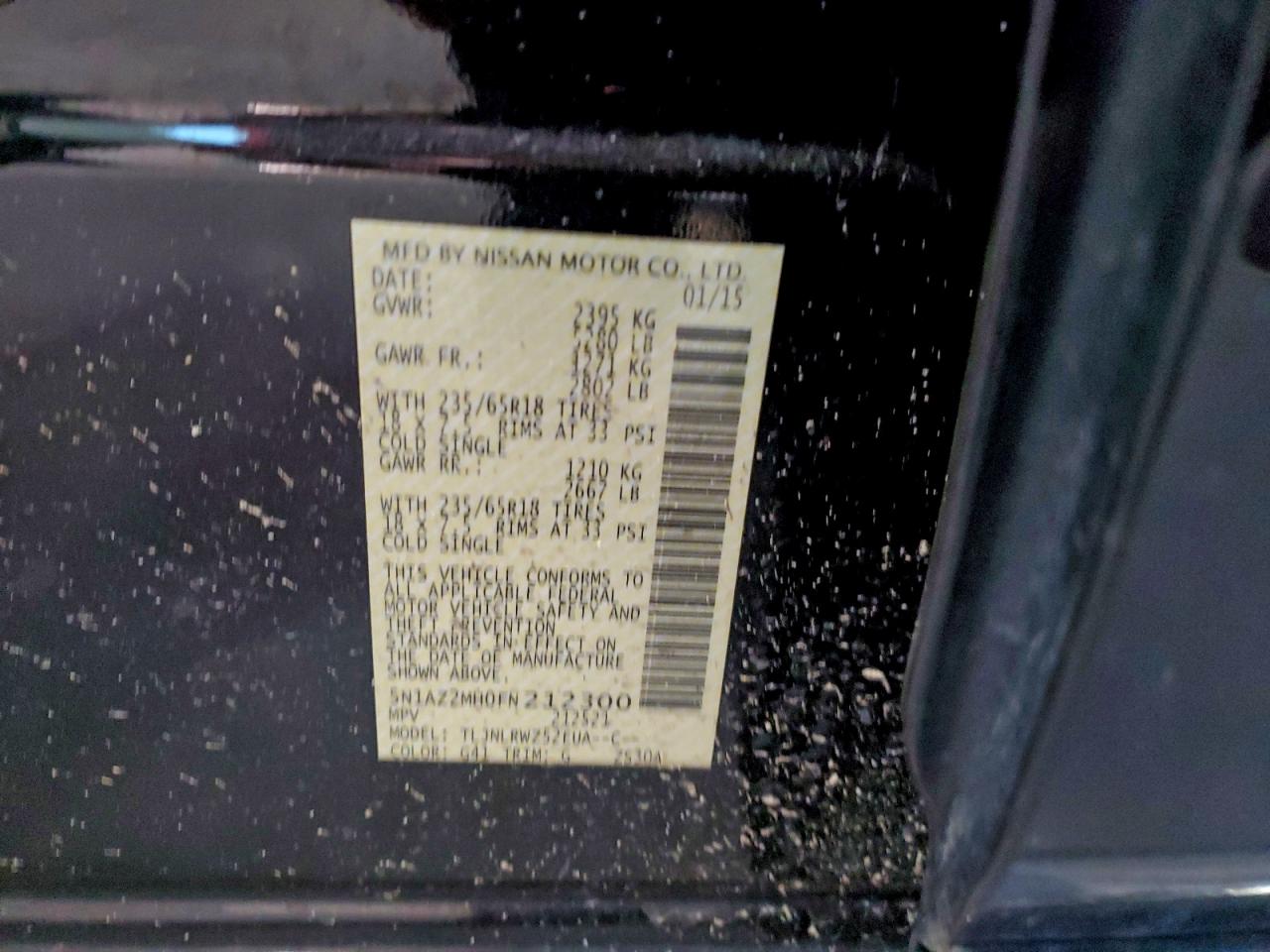 Nissan Murano S Image 3