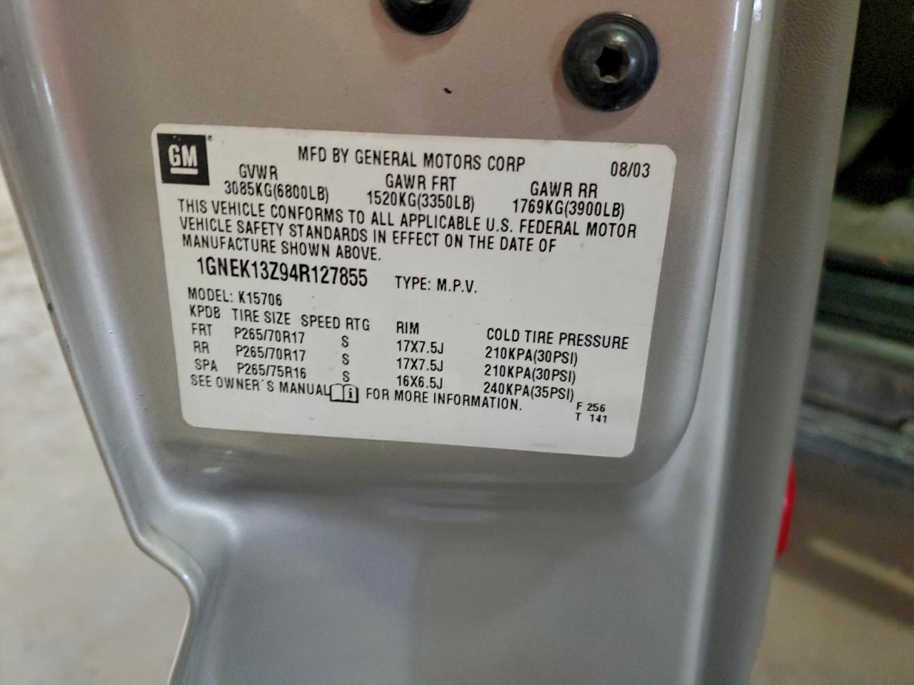 Chevrolet Tahoe K1500 Image 7