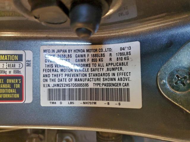 Honda Insight Lx Image 11