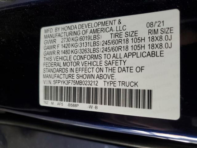 Honda Ridgeline Rtl Image 10