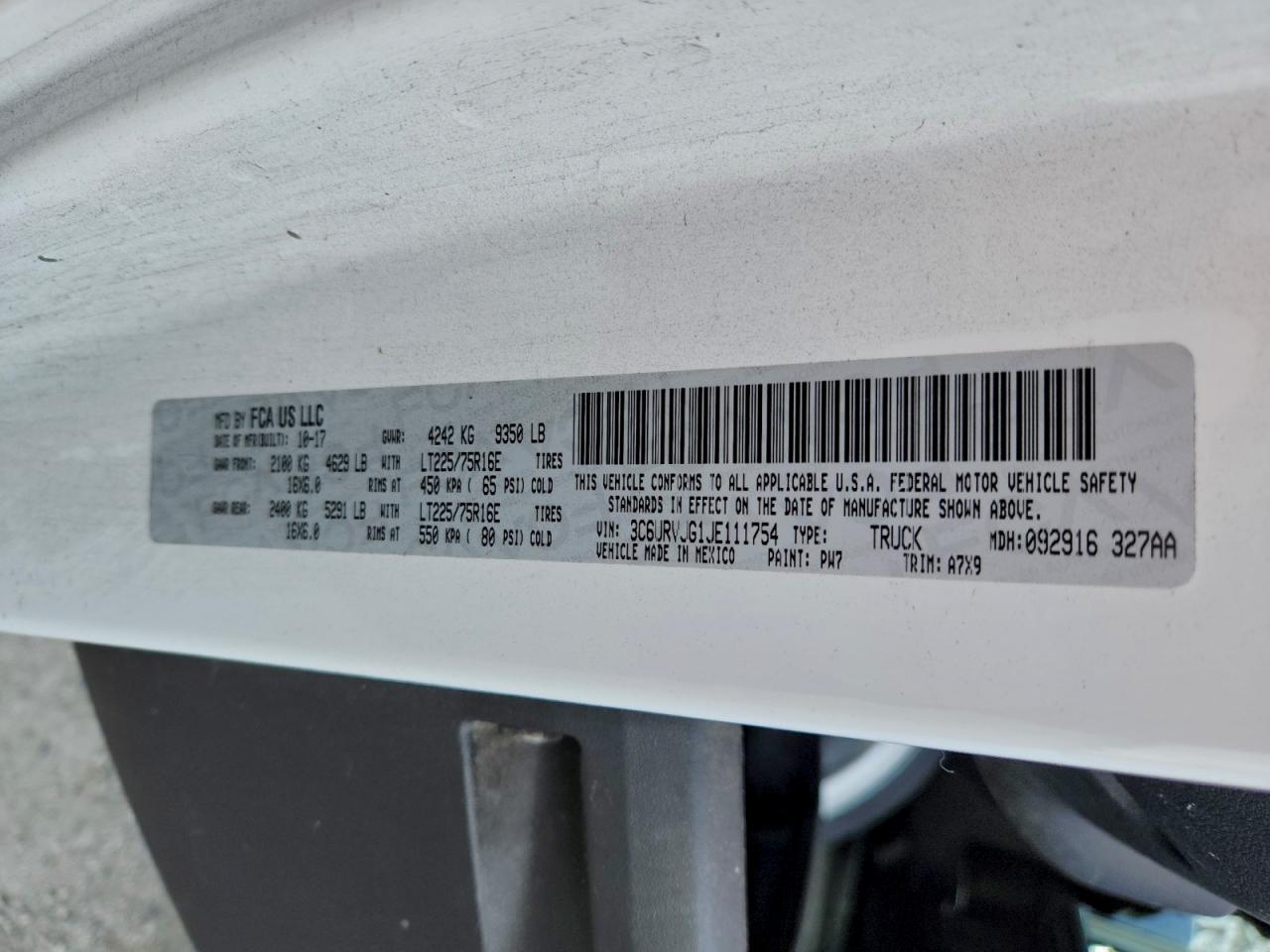 Ram Promaster 3500 High Image 8