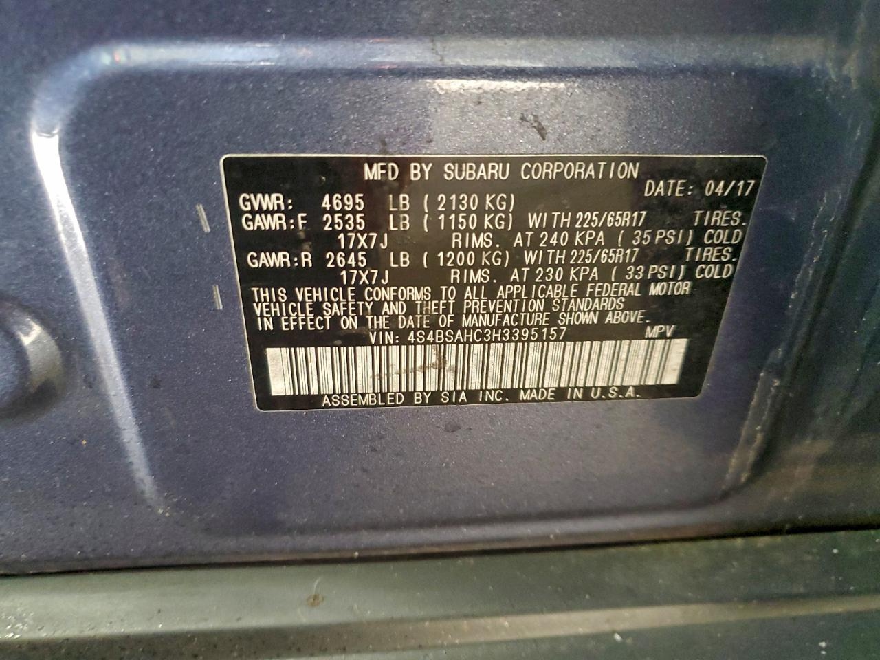 Subaru Outback 2.5i Premium Image 11