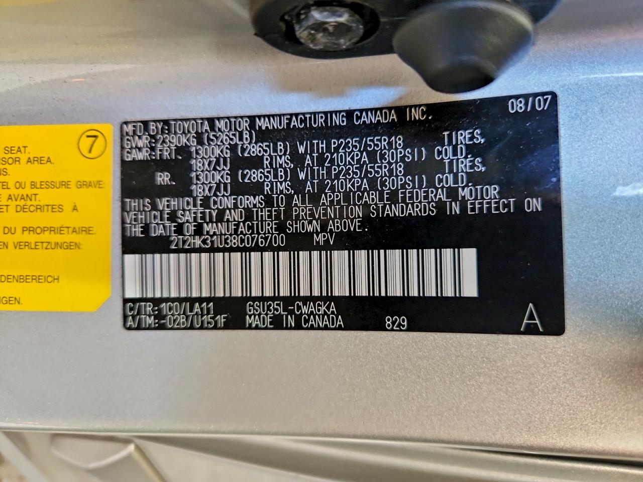 Lexus RX 350 Image 8