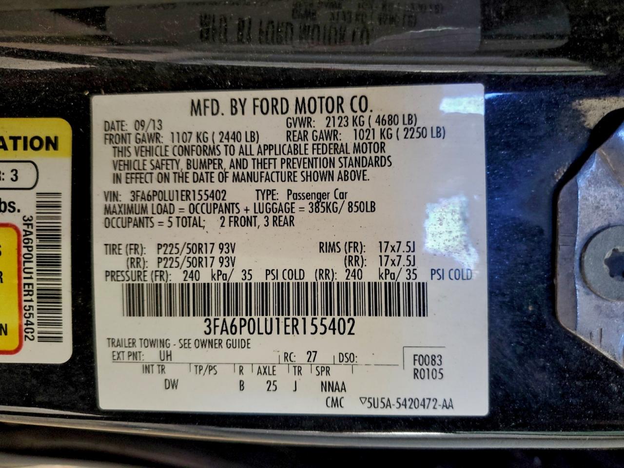 Ford Fusion Se Hybrid Image 10