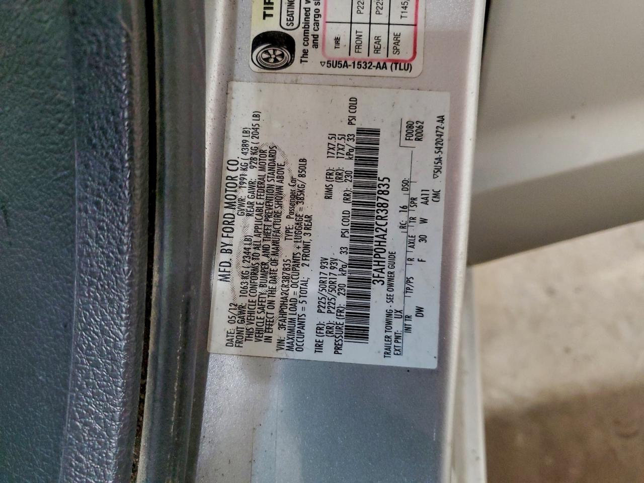 Ford Fusion Se Image 3