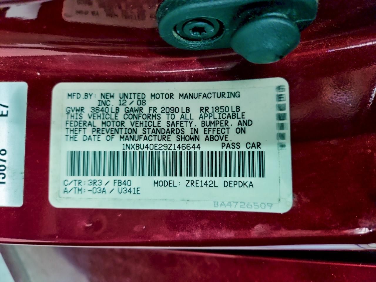 Toyota Corolla Base Image 7